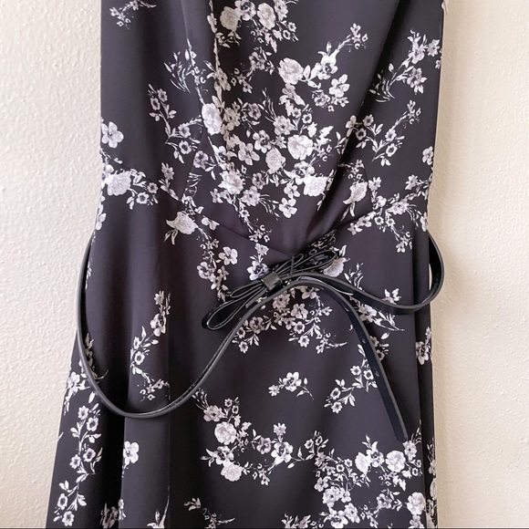 Elle Floral Black Dress - Picture 5 of 12